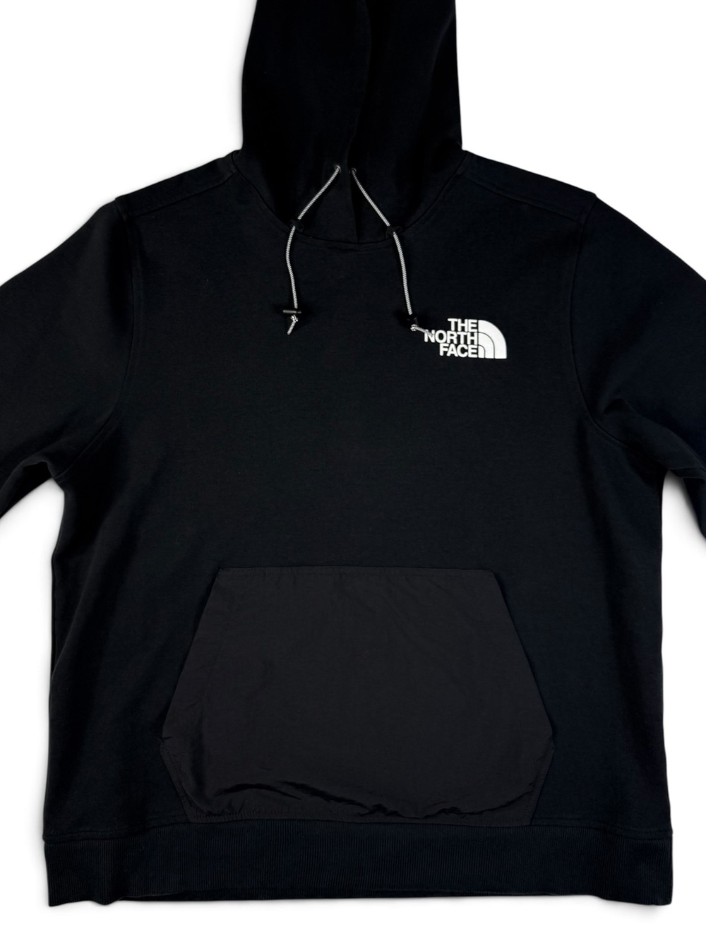 The North Face Tech Mixed Media Hoodie Black Men’s Large